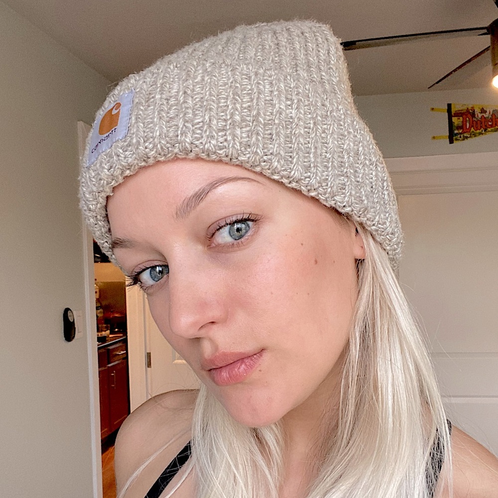 Carhartt Womens Knit Beanie OS Light Tan